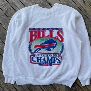 Vintage Buffalo Bills Football Logo Sweatshirt Buffalo Bills NFL Men Women Shirt